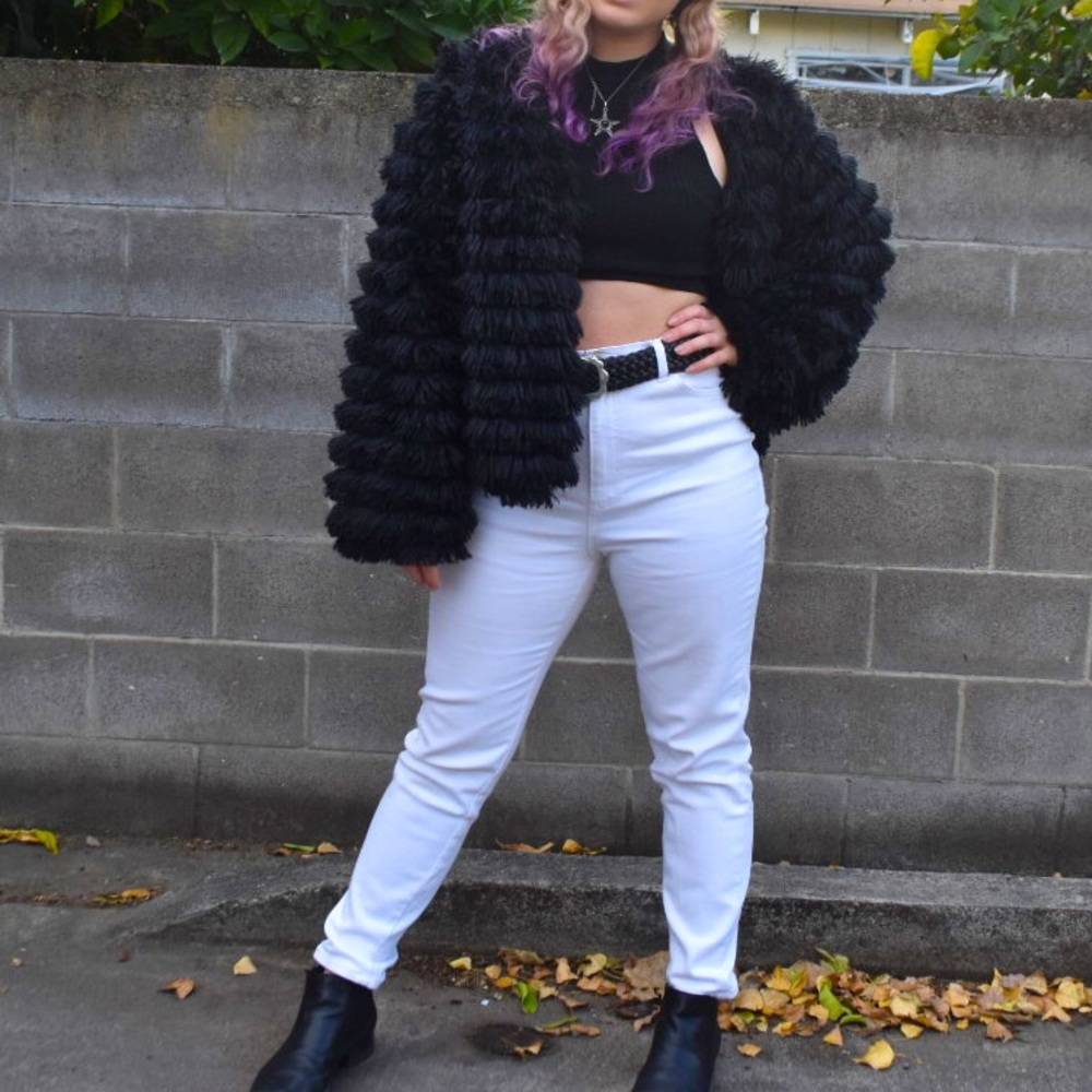 Black Fur Jacket